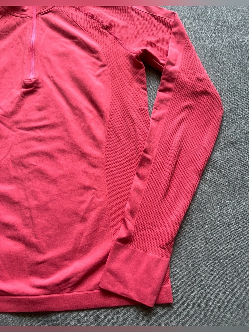 Sweaty Betty Athlete Seamless Half Zip Long Sleeve Shirt New - Picture 3 of 10